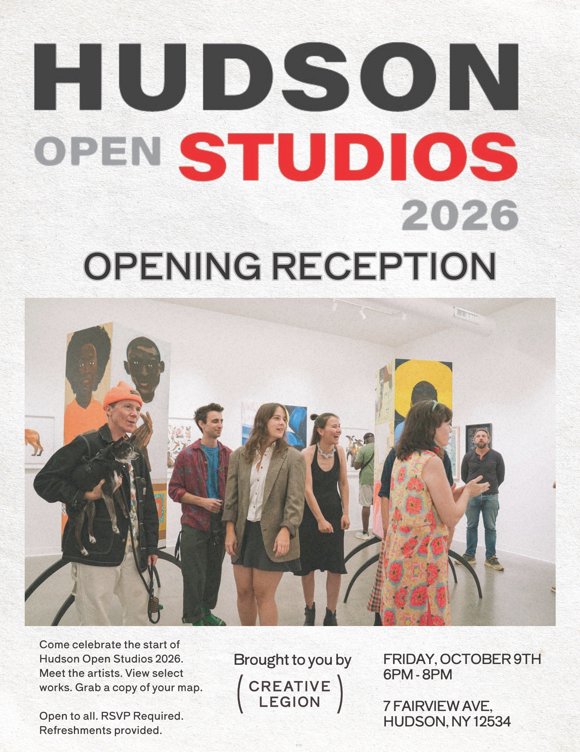 Hudson Open Studios Opening Reception at (Creative Legion)