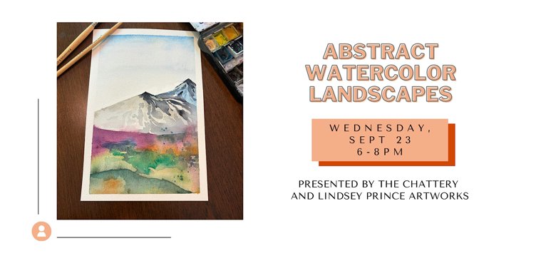 Abstract Watercolor Landscapes