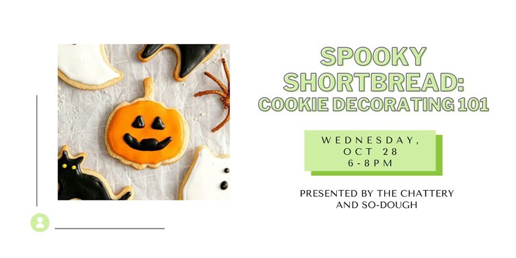 Spooky Shortbread: Cookie Decorating 101