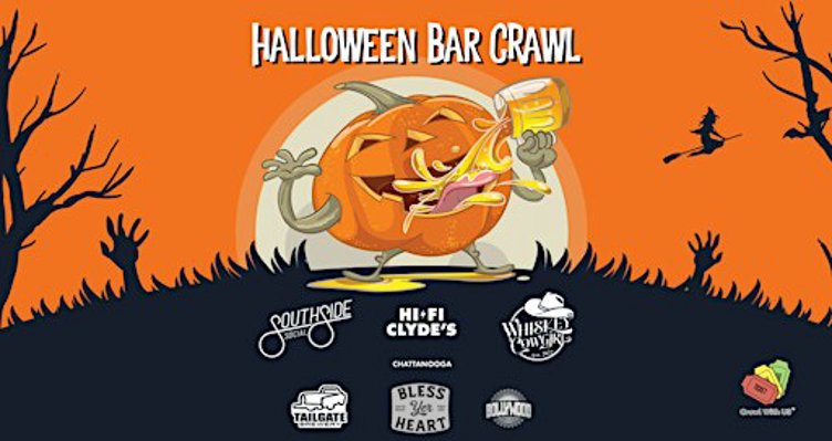 Chattanooga Halloween Bar Crawl 2026