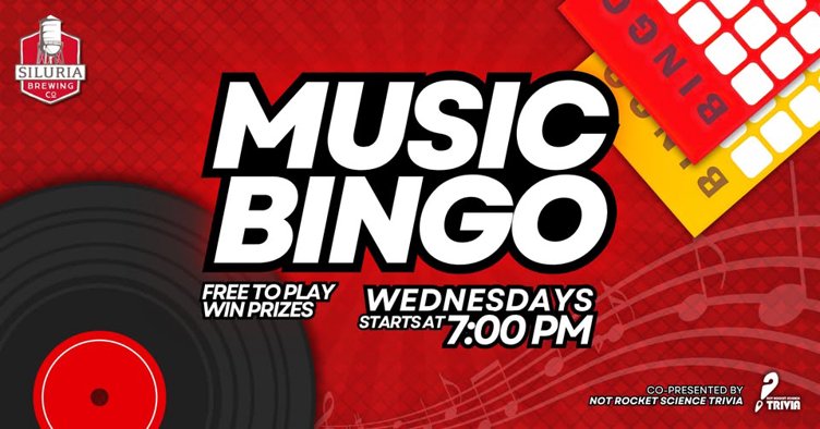 Alabaster Music Bingo | Siluria Brewing Company