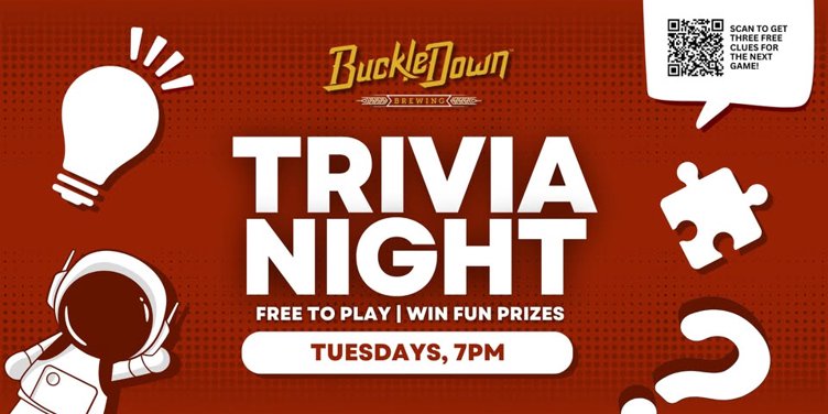 Lyons Trivia Night | BuckleDown Brewing